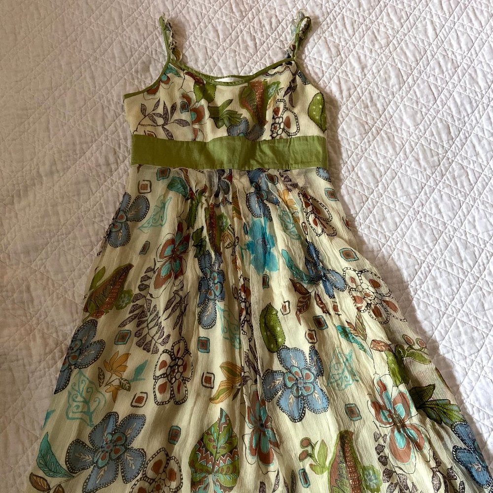 GIORGIO SEDRA || silk dress